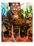 We Are Tigers Giclee Print by Shark Toof