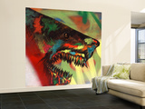 Shark Head Study 1 Wall Mural – Large by Shark Toof