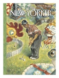 The New Yorker Cover - August 21, 2000 Premium Giclee Print by Peter de Sève