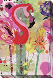 Flamingo Stretched Canvas Print