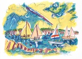 Afternoon Sails Limited Edition by Wayne Ensrud