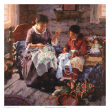 The Sewing Lesson Prints by Michael Dudash