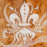 Fleur de Lis I Posters by Thomas Riker