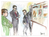The Expert Witness Art par Mona Shafer Edwards