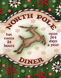 North Pole Diner Posters by Jennifer Van Pelt