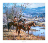 Apsaalooke Sentinel Posters by Martin Grelle