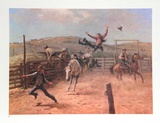 Meanwhile Back at the Ranch Limited Edition by Duane Bryers