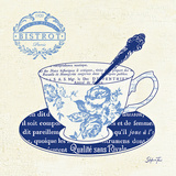 Blue Cups I Kunstdrucke von Stefania Ferri
