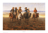 Singing Cowboy Prints by Andy Thomas