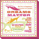 Dreams Matter Stretched Canvas Print