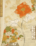 Collaged Botanicals I Print by Katie Pertiet