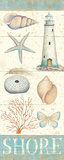 Pastel Coast Panel II Posters by Daphne Brissonnet