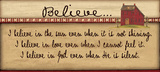 Believe Posters by Jo Moulton