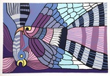Purple Fighting Cocks Limited Edition by Victor Delfin
