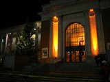 Oregon State University - Orange Lights at Memorial Union Fotografisk tryk Oregon State University - Orange Lights at Memorial Union Fotografisk tryk