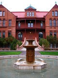 Arizona State University - Fountain at Old Main Lámina fotográfica