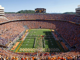 University of Tennessee - Pride of the Southland Performs at Neyland Stadium Fotografie-Druck