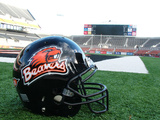 Oregon State University - Beavers Helmet Sits at Reser Stadium Fotografisk tryk Oregon State University - Beavers Helmet Sits at Reser Stadium Fotografisk tryk