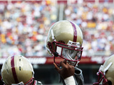 Boston College - Boston College Helmet Photographic Print by John Quackenbos
