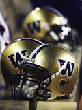 University of Washington - UW Helmets in a Row Photographic Print