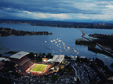 University of Washington - Aerial View of Husky Stadium Photographie par Jay Drowns