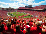 University of Wisconsin - Wisconsin Camp Randall Wall Mural Photographic Print by  Madison / University Communications