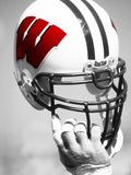 University of Wisconsin - Wisconsin Helmet Photographic Print by  Madison / University Communications