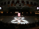 Boston College - Lights on the Ice in the Conte Forum Photographic Print by John Quackenbos
