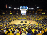 University of Michigan - Michigan 56, Ohio State 51 Photographic Print by Lance King