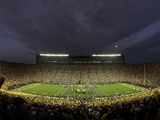 University of Michigan - Michigan vs Notre Dame under the Lights Fotografie-Druck