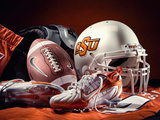 Oklahoma State University - Oklahoma State Football Photographic Print