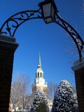 Wake Forest University - Snow at Wake Forest University Photographic Print
