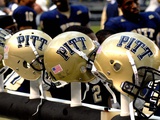 University of Pittsburgh - Pitt Helmets Awaiting Action Photographic Print by Will Babin