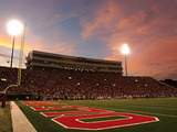 University of Mississippi (Ole Miss) - Vaught-Hemingway Stadium Endzone Lámina fotográfica