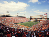 Oklahoma State University - Cowboy Fans Fill Boone Pickens Stadium Fotografisk tryk Oklahoma State University - Cowboy Fans Fill Boone Pickens Stadium Fotografisk tryk