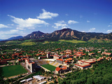 University of Colorado - University of Colorado Aerial Fotografisk tryk