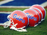 University of Florida - Gators Helmets Photographic Print