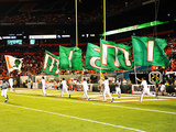 University of Miami - Miami Flags Fotografisk tryk af Steven Murphy