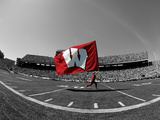 University of Wisconsin - W Flag in Camp Randall Photographic Print by  Madison / University Communications