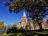 University of Cincinnati - Blue Skies over McMicken Hall Photographic Print