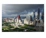 Stormy City Sunrise, Chicago Photographic Print by Gregory Patrick Lafferty