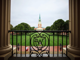 Wake Forest University - Looking to Wait Chapel Photographic Print