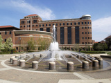 Purdue University - Loeb Fountain and Beering Hall Photographic Print