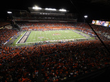 Oregon State University - Night Game at Reser Stadium Fotografisk tryk Oregon State University - Night Game at Reser Stadium Fotografisk tryk