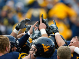 West Virginia University - West Virginia Huddle Photographic Print