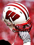 University of Wisconsin - Wisconsin Helmet Photographic Print by  Madison / University Communications