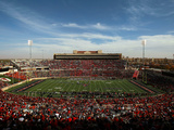 Texas Tech University - Jones AT&T Stadium Fotografisk tryk Texas Tech University - Jones AT&T Stadium Fotografisk tryk