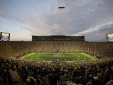 University of Michigan - Notre Dame vs Michigan Fotografisk tryk