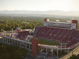 University of Utah - Rice-Eccles Stadium Fotografisk tryk af Richard Greene
