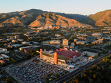 University of Utah - Rice-Eccles Stadium Fotografisk tryk af Richard Greene